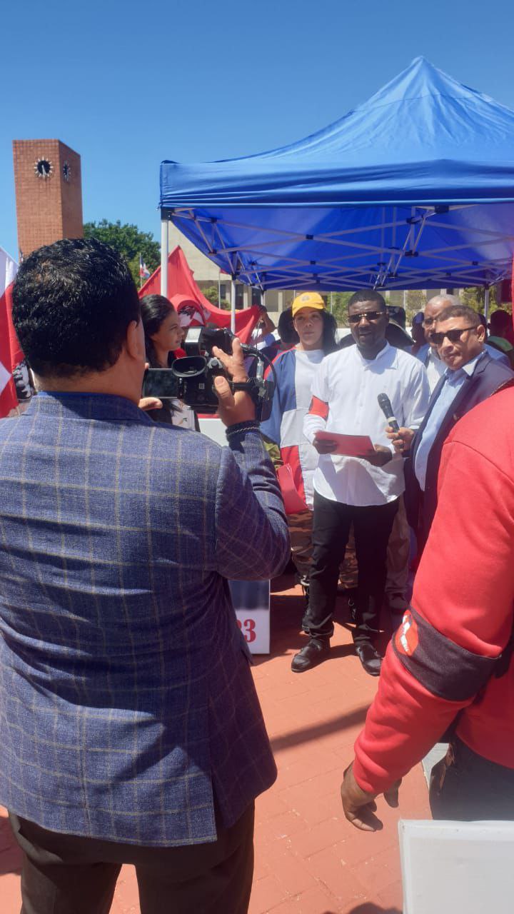 Imagen principal de la actividad: Conmemoración del Desgüeye de Moca — Protesta frente al Senado